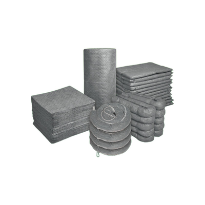 Buen precio Almohadilla y almohada absorbente gris de uso general para el mantenimiento de derrames universales en línea