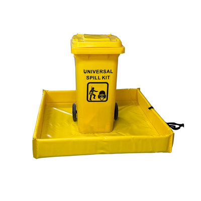 calidad Sistema de barreras de contención de derrames de PVC personalizado Mini barreras portátiles compactas para derrames fábrica