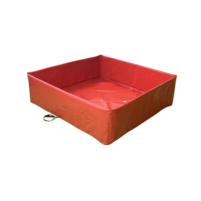 Buen precio 54L PVC de auto-apoyo de las bandas de vertido de contención de vertido plegables en línea