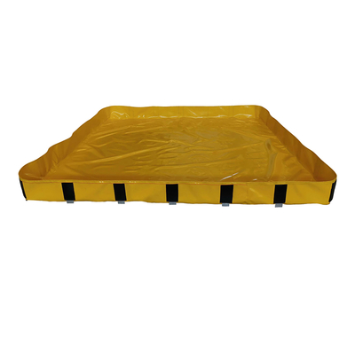 Buen precio Saldado RF PVC de trabajo pesado Sistema de contención de derrames flexibles para conducir aunque en línea