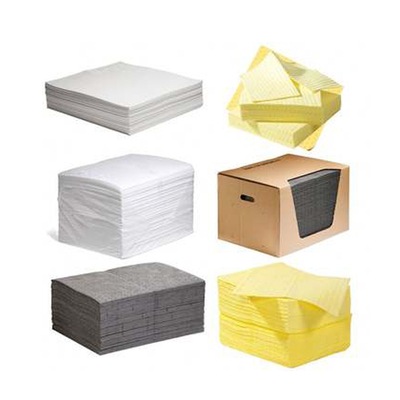 Buen precio Oil Absorbent Pads 400x500mm Polypropylene 4mm Thick en línea